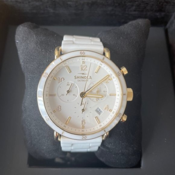 Shinola THE CANFIELD SPORT 40MM White - Picture 1 of 1